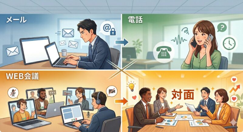 実際に会うことの価値