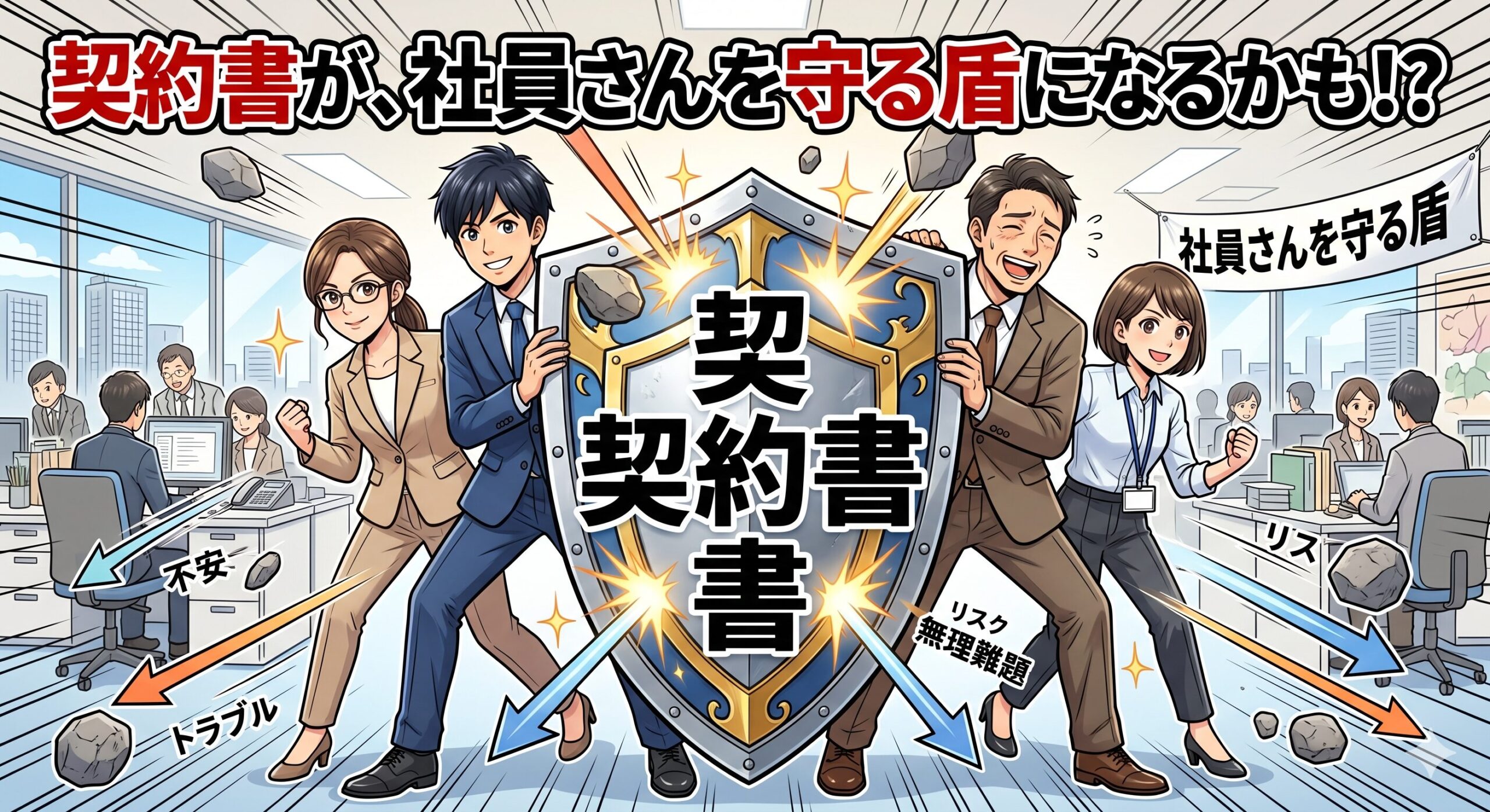モンスターカスタマーから社員を守る盾をつくろう