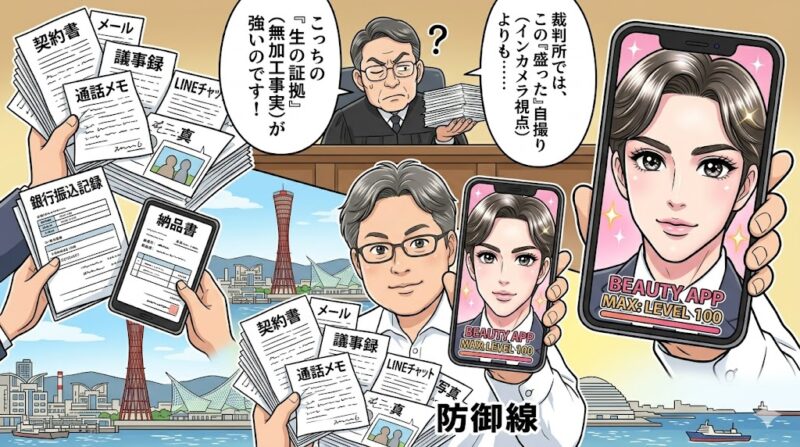 盛り過ぎは見抜かれます
