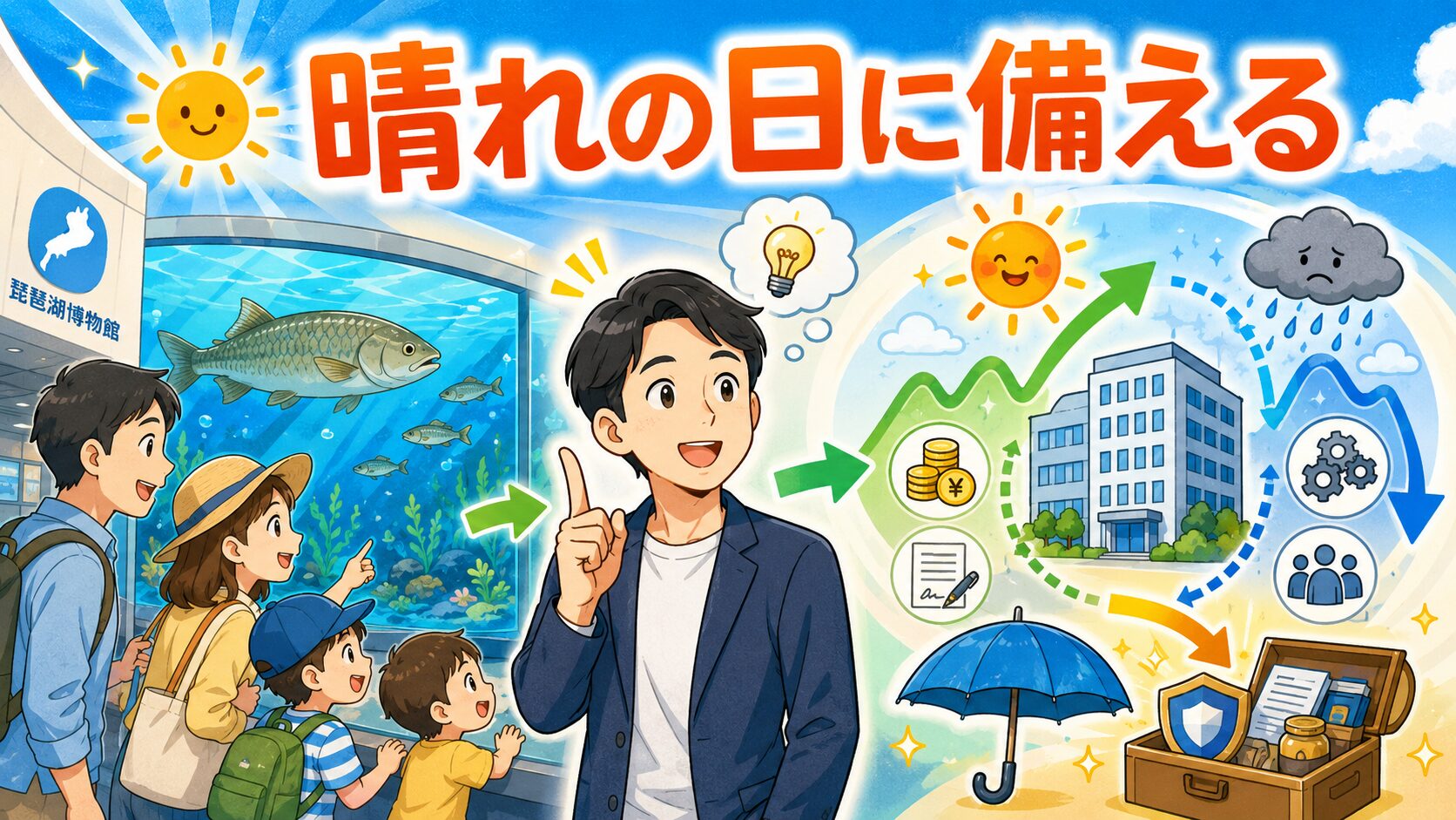 晴れの日にこそ、備える